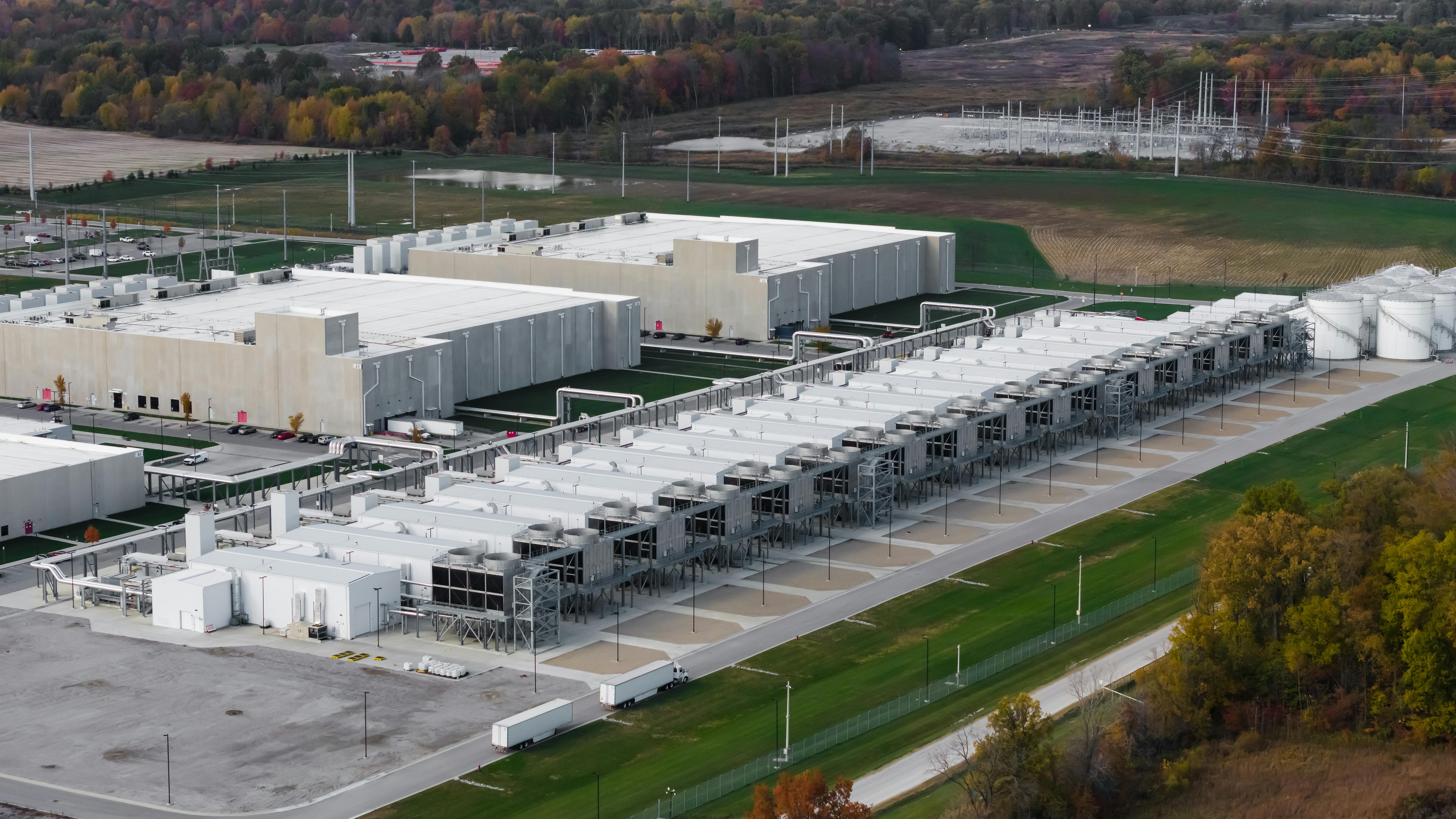 Meta data center near New Albany, Ohio.