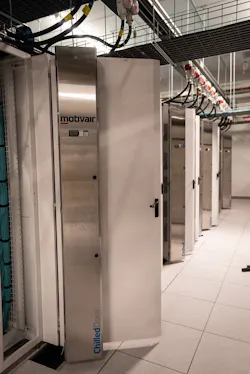 Motivair Chilled Doors in operation at the Terawulf Lake Mariner data center campus near Buffalo, NY. Motivair Chilled Doors in operation at the Terawulf Lake Mariner data center campus near Buffalo, NY.