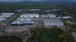 Data center AI digital infrastructure campus in Cardiff, Wales.
