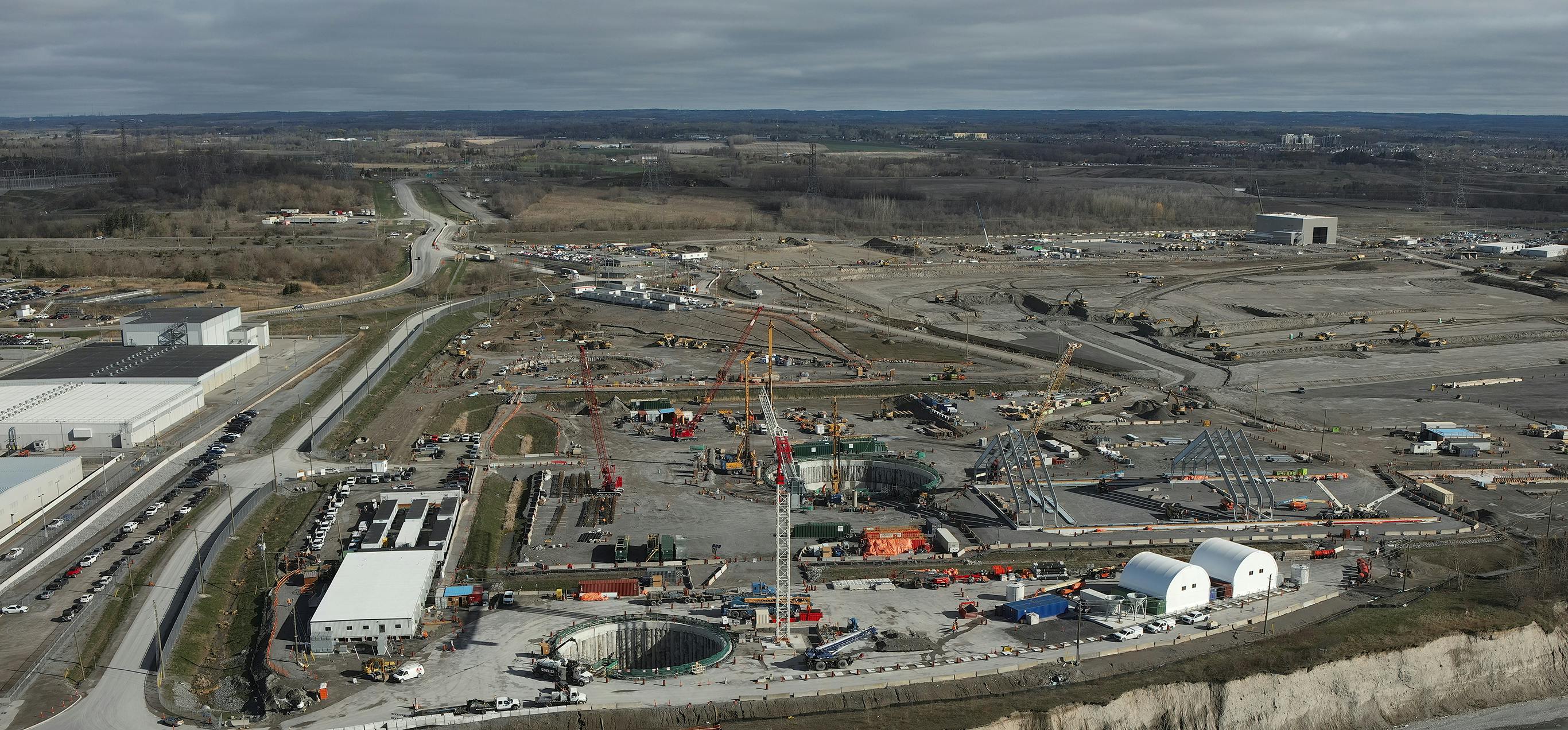 Darlington, Ontario SMR Construction Site