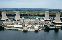 The Three Mile Island nuclear generating station in Pennsylvania. Constellation is working to restart the former Unit 1 as the Christopher M. Crane Clean Energy Center under a long-term power agreement with Microsoft. (Photo: U.S. Centers for Disease Control and Prevention/Public Domain)