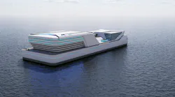 Samsung Heavy Industries’ floating data center concept. SHI is expanding development partnerships around the platform, including agreements with Capital and Lloyd’s Register on project development, regulatory requirements and commercial feasibility, as well as a joint development effort with Supermicro focused on validating AI servers for offshore operating conditions.