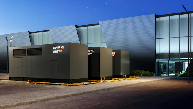 Data center generators from Generac Industrial Energy.