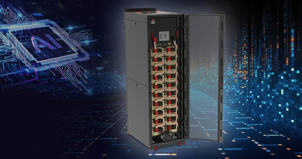 Musashi Energy Solutions&rsquo; ESS400 energy storage system uses hybrid supercapacitors to provide high-power, fast-response energy storage for data centers and AI computing environments, including short-duration backup and dynamic peak-load support.