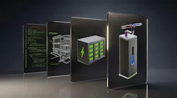 NVIDIA's DSX Ready program establishes qualification requirements for battery energy storage systems and coolant distribution units supporting its AI factory reference designs. The inaugural group includes six power and cooling suppliers. (Image: NVIDIA)