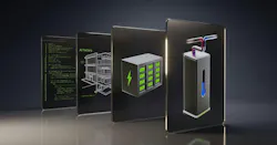 NVIDIA's DSX Ready program establishes qualification requirements for battery energy storage systems and coolant distribution units supporting its AI factory reference designs. The inaugural group includes six power and cooling suppliers. (Image: NVIDIA)