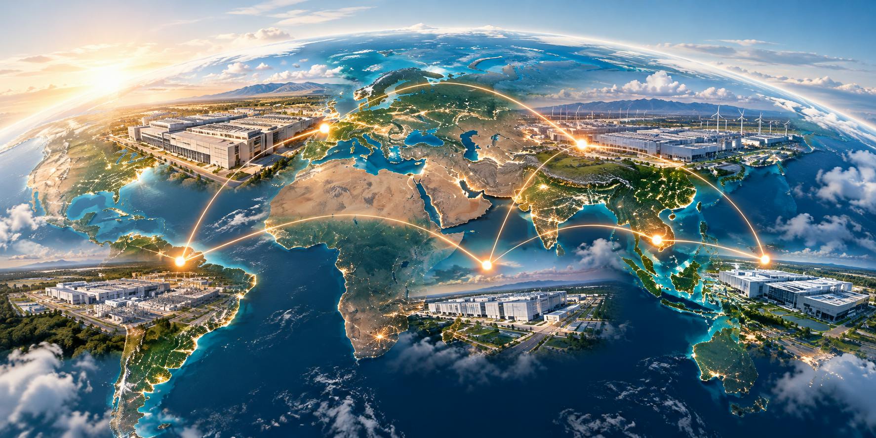 6ac9045c8425aeb0e4d866c8 Global Data Centers Network At Sunrise
