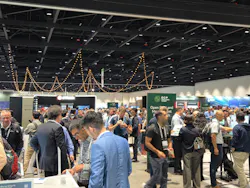 Attendees explore engineering demonstrations at the bustling OCP Innovation Village during the 2026 OCP Global Summit in San Jose, where technologies and design concepts discussed throughout the event’s technical sessions are brought to life through working prototypes and hands-on exhibits.