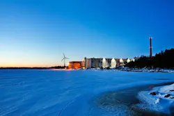 Google's data center in Hamina, Finland, overlooking the frozen Gulf of Finland. The company's established Finnish operations are being joined by a new wave of AI infrastructure investment across the country. (Photo: Google)