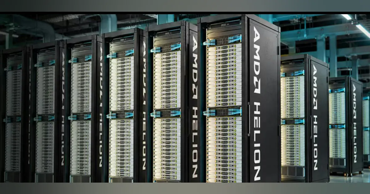 AMD Helion Brings 32,768 CPU Cores to Agentic AI Data Centers